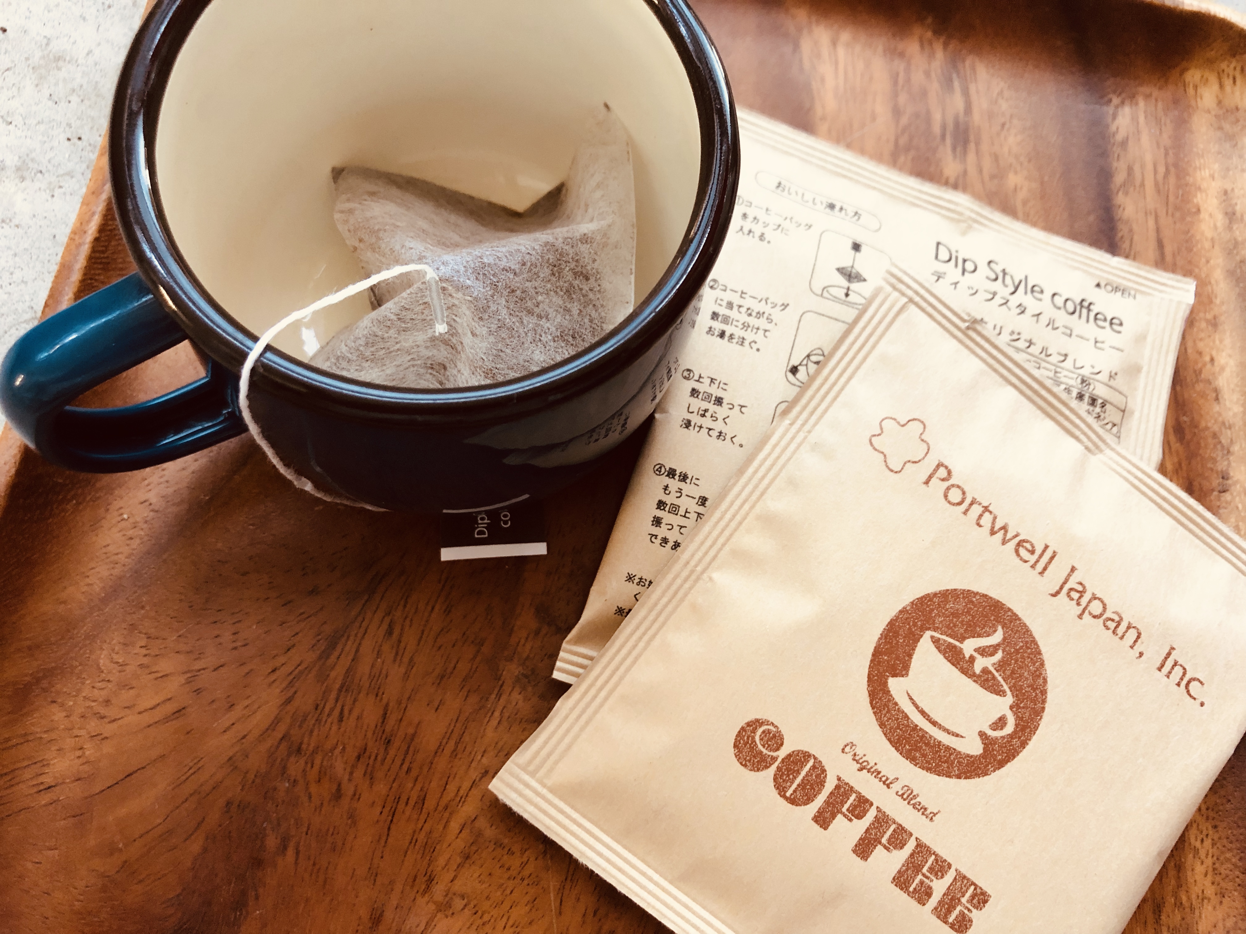 展示会ノベルティとしてオリジナルコーヒーを作成させていただきました Dripping ドリッピン オリジナルドリップバッグコーヒー 制作 ノベルティグッズ 記念品 Oem